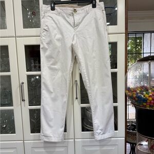 Banana Republic White Women’s Chino Pants